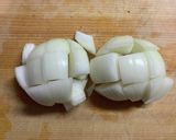 【作り置き】玉ねぎのにんにく醤油漬け作り方1写真