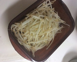 もやしと水菜とハムの中華風サラダ作り方2写真