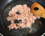 豆苗とツナ＊卵チャーハン作り方4写真