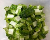ゴーヤの辛味噌作り方1写真