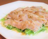 レンチン!豚バラ肉と水菜のポン酢醤油作り方3写真