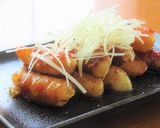 豚バラ肉とお餅のくるくる巻き照り焼き作り方4写真