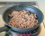 サッと炒めて【牛と小松菜のオイスター炒め作り方5写真