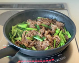 サッと炒めて【牛と小松菜のオイスター炒め作り方7写真