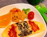 鬼滅の刃　ラップでお絵かきキャラ弁！作り方11写真