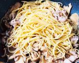 簡単 キノコパスタ作り方4写真