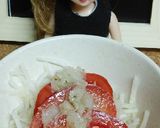 リカちゃん♡梨ドレッシングのトマトサラダ作り方6写真