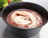 素麺の冷やしお汁粉(ぜんざい)★時々温か作り方7写真