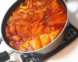 簡単本格！朴さんのプデチゲ 부대찌개作り方11写真