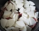 牛バラと大根の煮物作り方4写真