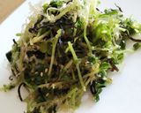 豆苗の塩こぶサラダ作り方3写真