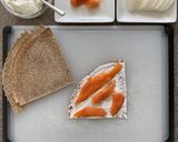 おつまみガレット 梨とスモークサーモン作り方6写真