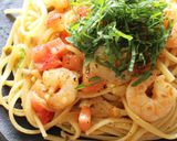 15分♪海老とナッツのパスタ作り方8写真