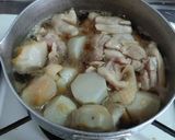里芋ともも肉の煮物♪煮るのは10分！作り方5写真