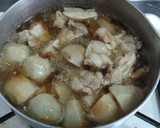 里芋ともも肉の煮物♪煮るのは10分！作り方6写真