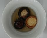 福岡県　乾燥しいたけの煮物（筑前煮風）作り方1写真