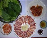 サムギョプサル（韓国の豚バラ焼肉）作り方2写真
