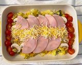 秋の味覚!ハムポテチーズ焼き作り方8写真