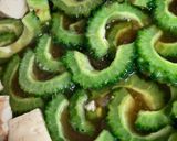 ゴーヤと豆腐の甘辛煮作り方4写真