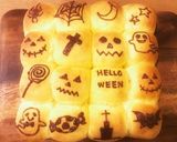 子供喜ぶ♫ハロウィンちぎりパン作り方10写真