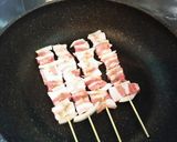 博多の定番で絶品！豚バラ串とキャベツ作り方4写真
