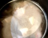 レタスとベーコンの中華スープ作り方3写真