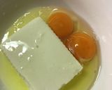 豆腐と卵のお好み焼き作り方2写真