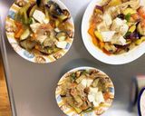 全てレンジ肉なし梅トマトと茄子春雨炒め煮作り方18写真