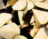 なすと豚肉の炒め物作り方1写真