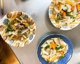全てレンジ梅わさび照り焼き味青椒肉絲風作り方15写真