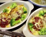 プチトマトinハンバーグチーズソース作り方7写真