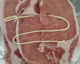 肉巻きチーズ～オニオンガリバタ醤油～作り方1写真