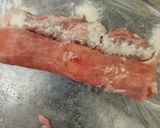 肉巻きチーズ～オニオンガリバタ醤油～作り方4写真