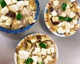 全てレンジ豚こま麻婆豆腐&茄子作り方20写真