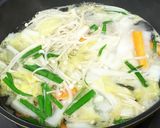味噌キムチスープ作り方3写真