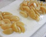 ブランデー香る*ふわっふわの白桃ケーキ作り方6写真