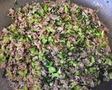 子供も大好き！牛肉で野沢菜チャーハン♪作り方4写真