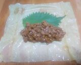梅しそ納豆のゆば春巻作り方11写真