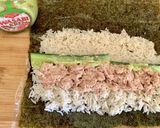 巻き簀なし！ツナマヨきゅうり巻き作り方3写真
