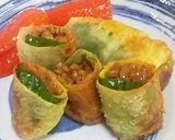 梅しそ納豆のゆば春巻作り方21写真