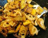 秋の定番！薩摩芋と蓮根の甘辛焼き作り方6写真