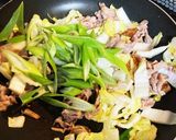 長ネギの青い部分を使ったあんかけ焼きそば作り方5写真