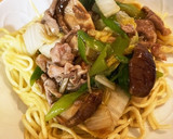 長ネギの青い部分を使ったあんかけ焼きそば作り方10写真