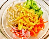 ぉ酢控えめな♡もやし等の♡中華サラダ♡作り方8写真