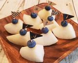 梨はひとくちカットが食べやすい♡作り方13写真