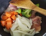 鶏もも肉の簡単デミソース煮☆少し甘め☆作り方5写真