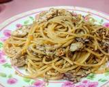 サバの焦がしバター醤油パスタ作り方4写真