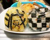 鬼滅の刃　簡単おにぎり　キャラ弁当作り方1写真
