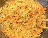 青パパイヤとにんじんの炒め物（しりしり）作り方4写真