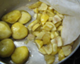 栗ときのこの炊飯器おこわ作り方5写真